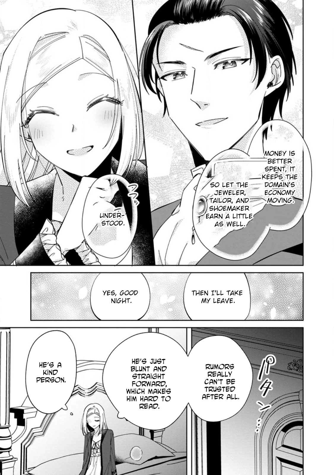 The Happy Contract Marriage of the Positive Lady Flora Chapter 3 Page 9